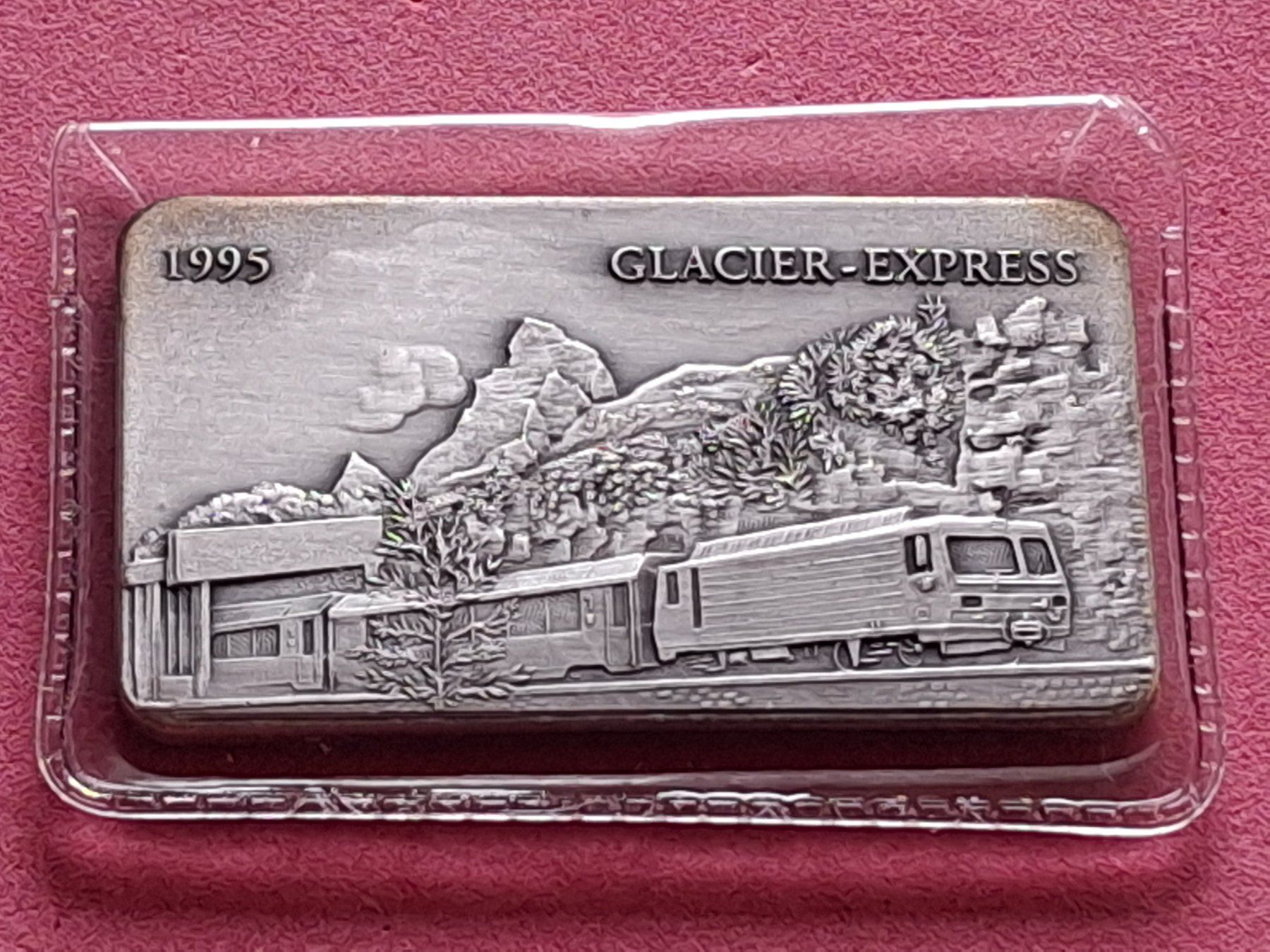 Edelmetalle: CH EISENBAHN - GLACIER EXPRESS - OVP – Gebraucht aus Boniswil von dpd4coins