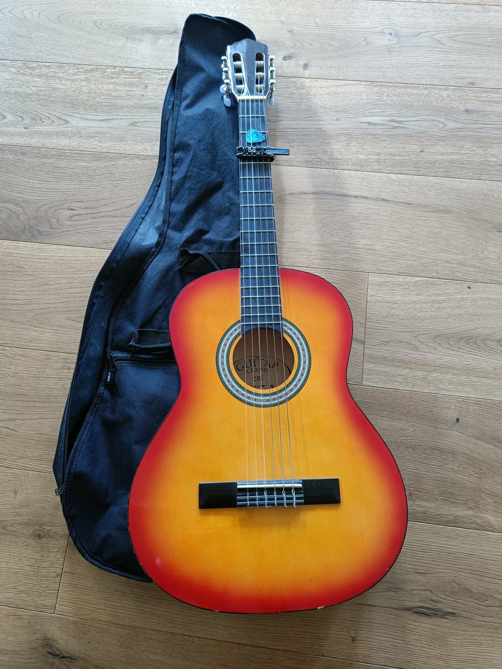 Strumenti musicali: Kindergitarre MSA C6L mit Tasche – Usato da Ottikon venduto da Obh 1
