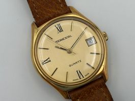 Vintage Mirexal Herrenuhr Quarz ETA ESA 9362