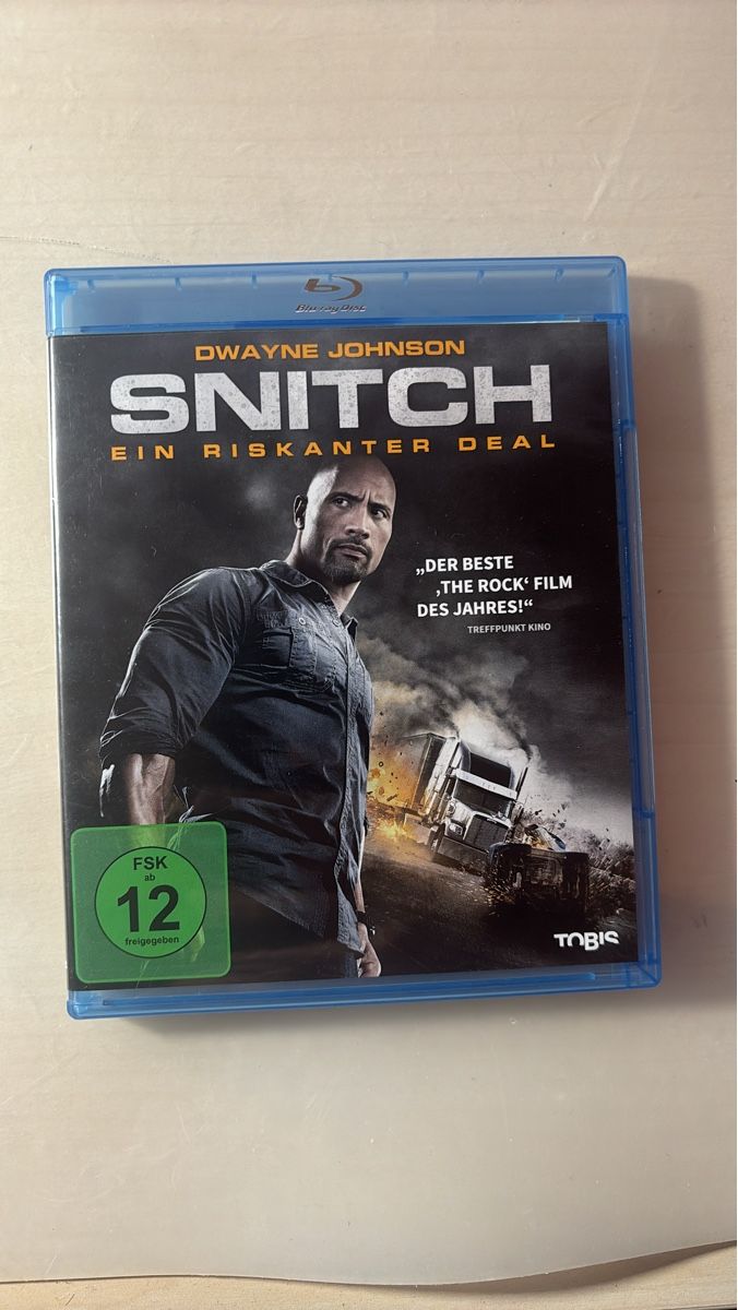 Tutti i DVDs: Snitch - Ein riskanter Deal Blu-ray Dwayne Johnson Action  – Nuovo (secondo la descrizione) da Ruswil venduto da Slivio_