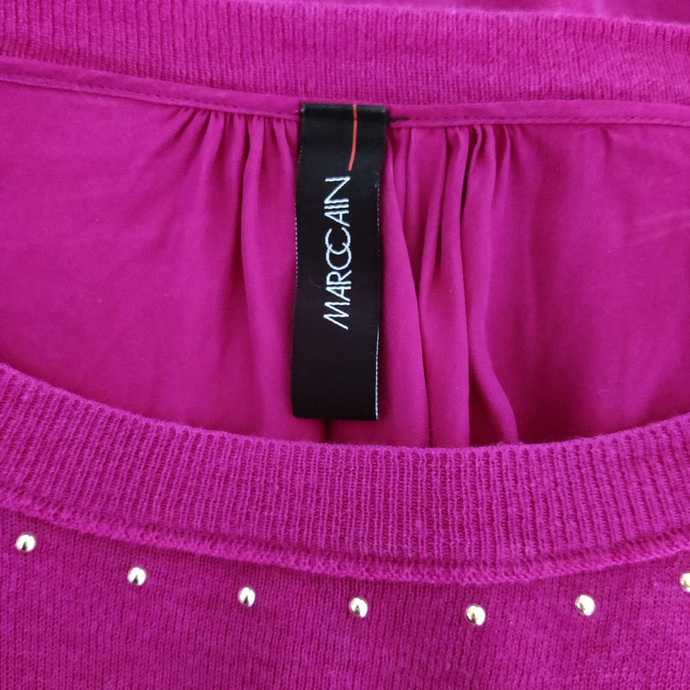 Marc Cain Maglioni & Felpe: MARC CAIN Seide Cashmere Pullover Pulli Bluse Shirt N1/34-36 – Usato da Winterthur venduto da Lotusherz 4
