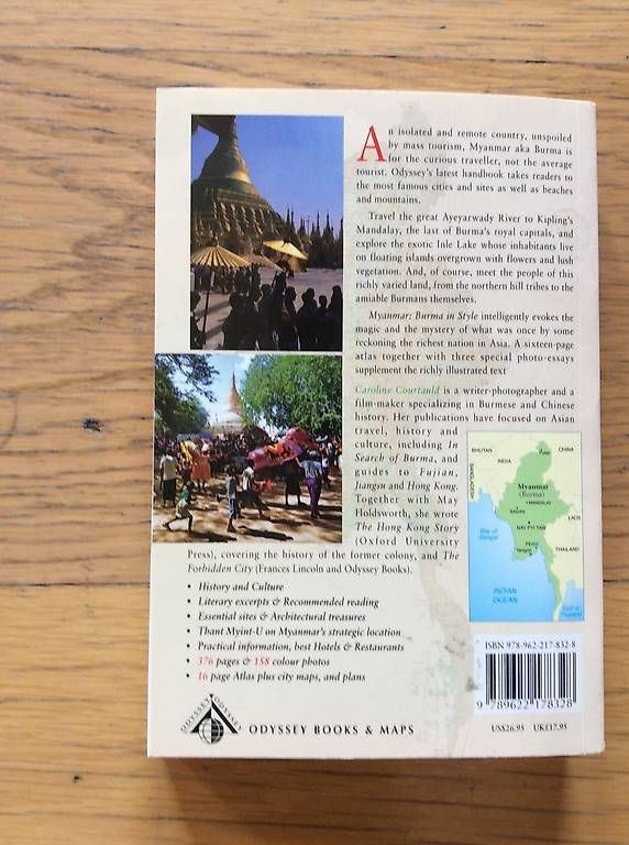 Bücher: Reiseführer Myanmar Burma in Style – Gebraucht aus Dielsdorf von Silviav02 1