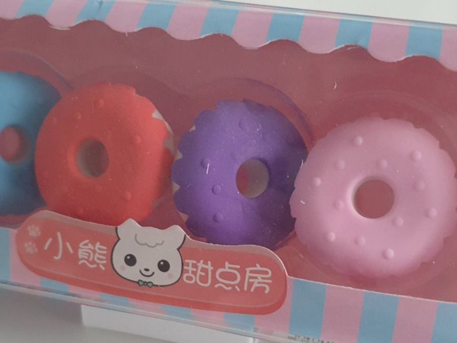 Altro in Scrittura & Disegno: 4 Radiergummi Donuts – Nuovo e nell'imballaggio originale da Sarmenstorf venduto da Lunares_Mare 1