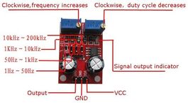 NE555 Signal Generator Modul NEU
