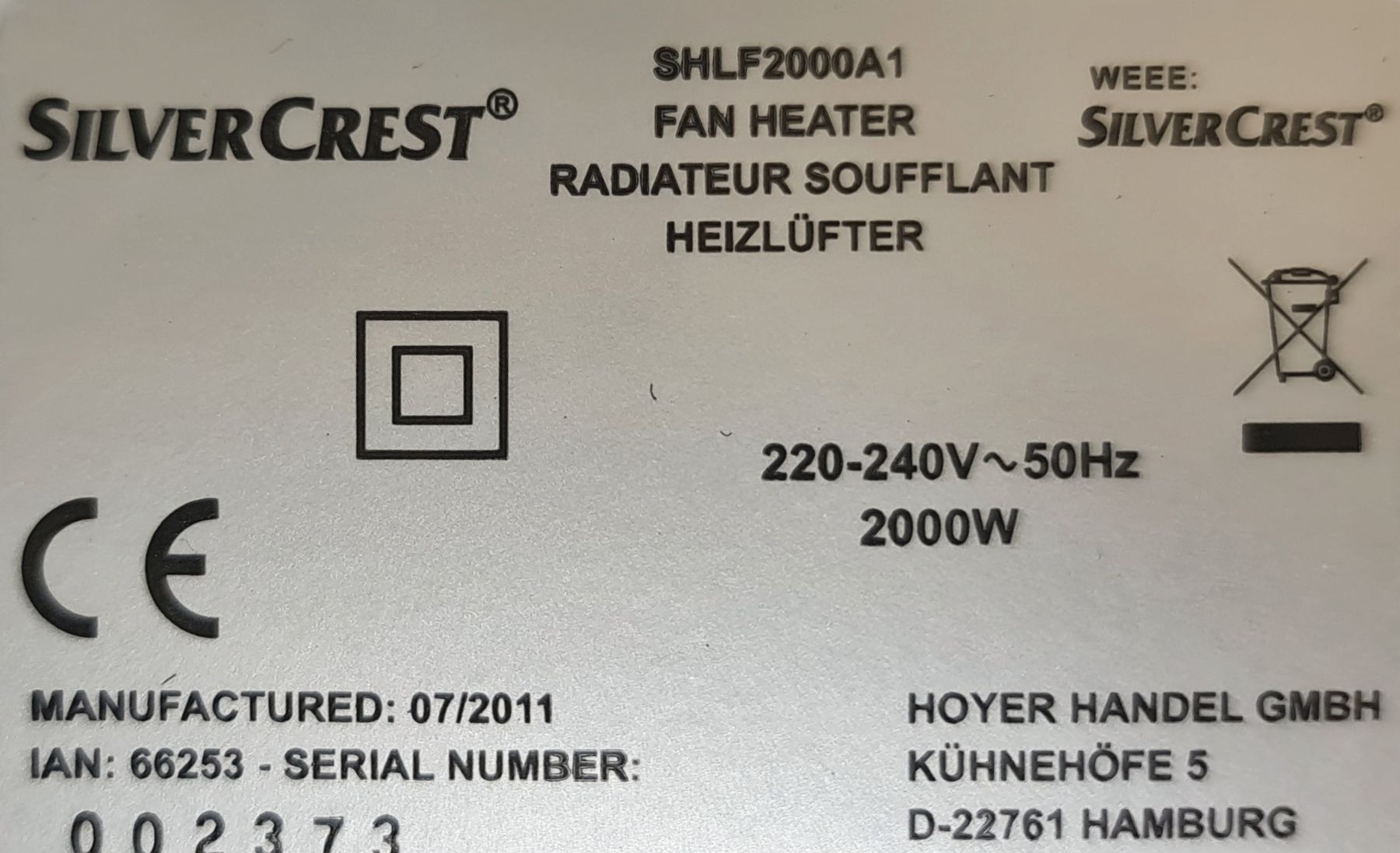Heizgeräte: chauffage électrique  – Gebraucht aus Mézières VD von M.Lapin 2