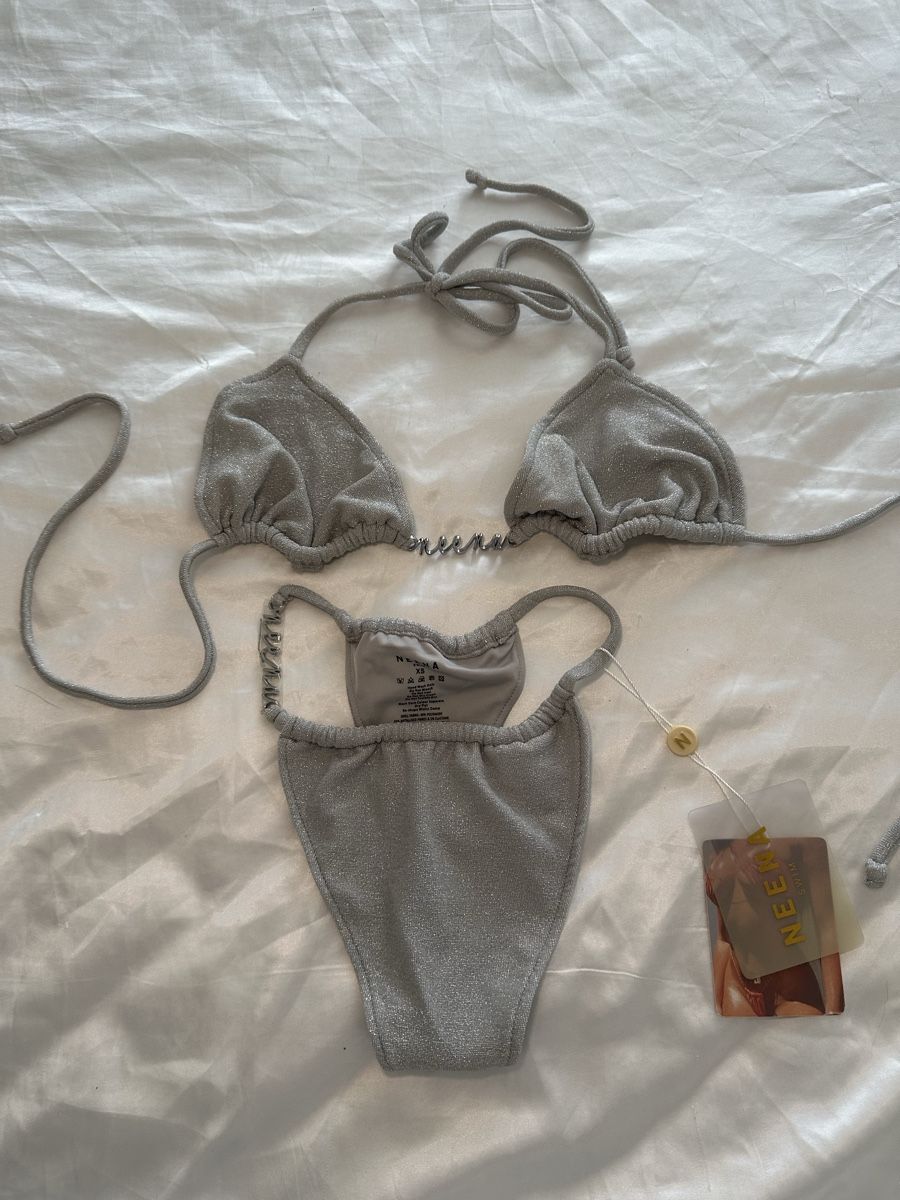 Costumi da bagno & Bikini: Neuer glitzernder Bikini – Nuovo e nell'imballaggio originale da Kirchlindach venduto da laraaa.elinaaa