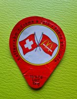 Rare opercule Crème à Café McDonald's Suisse Collector!