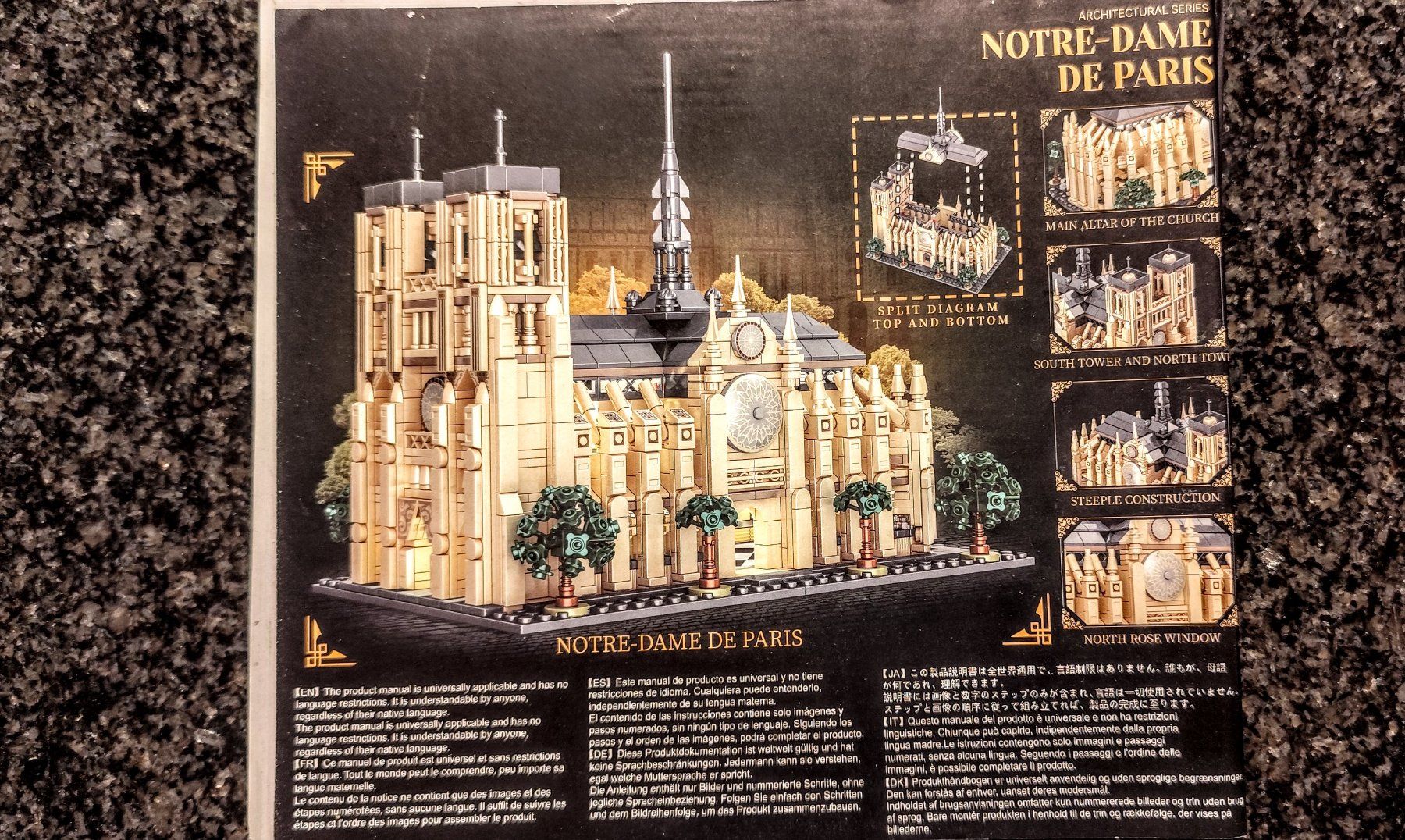 Jeux de construction: Notre Dame Bausatz – D'occasion à Gersau par irenja 4