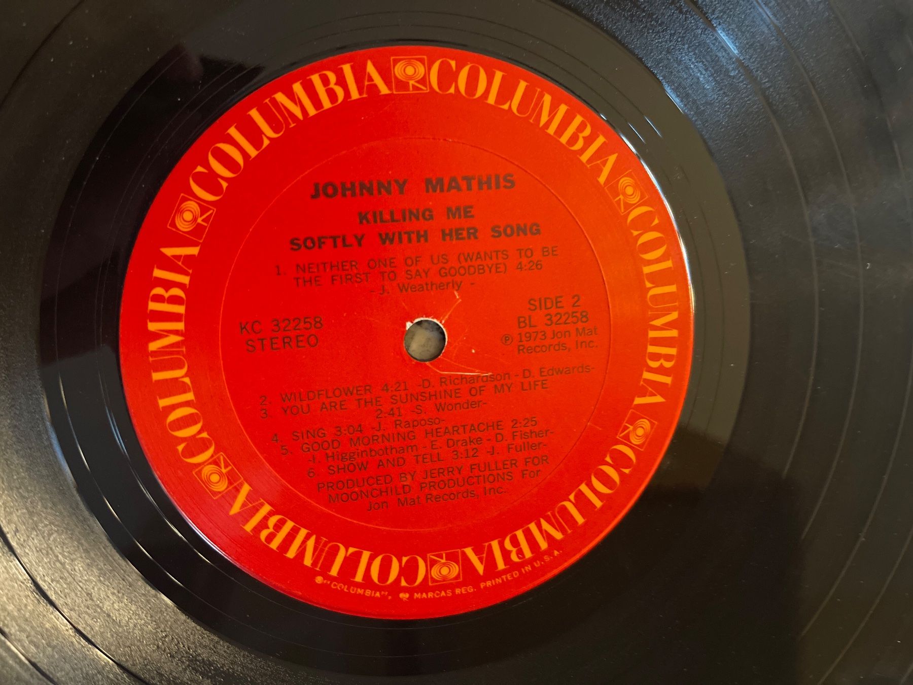Dischi in vinile: A107/Johnny Mathis "Killing Me Softly" – Usato da Frutigen venduto da Philippe_jsp 2