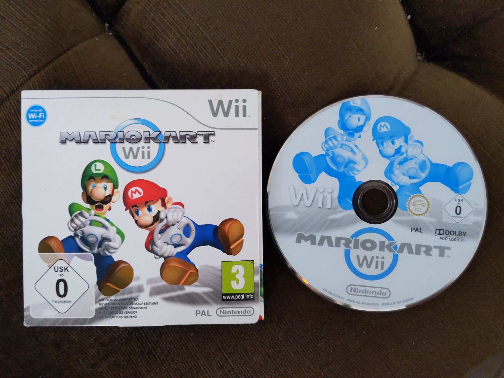 Nintendo Giochi: Mario Kart Wii + 2x Lenkrad Adapter – Usato da Unterseen venduto da ain_h852