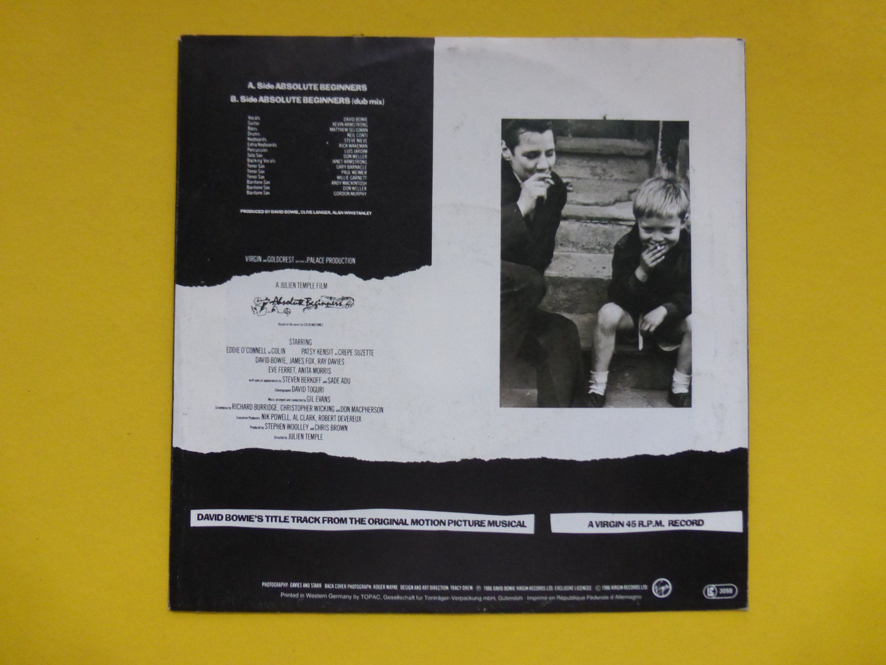 Schallplatten: David Bowie – Absolute Beginners – Gebraucht aus Zürich von Swiss57 1
