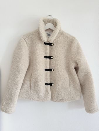 Zara Teddy Jacke XS