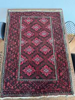 Vintage-Orientteppich, handgeknüpft, Turkmenen-Teppich