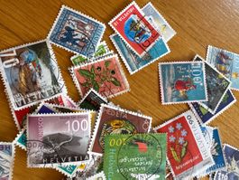 Briefmarken-Sammlung Schweiz, viele Sujets, Top Zustand!