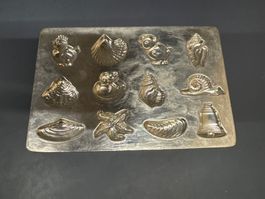 Moule chocolat schokoladenform pacques coquillage