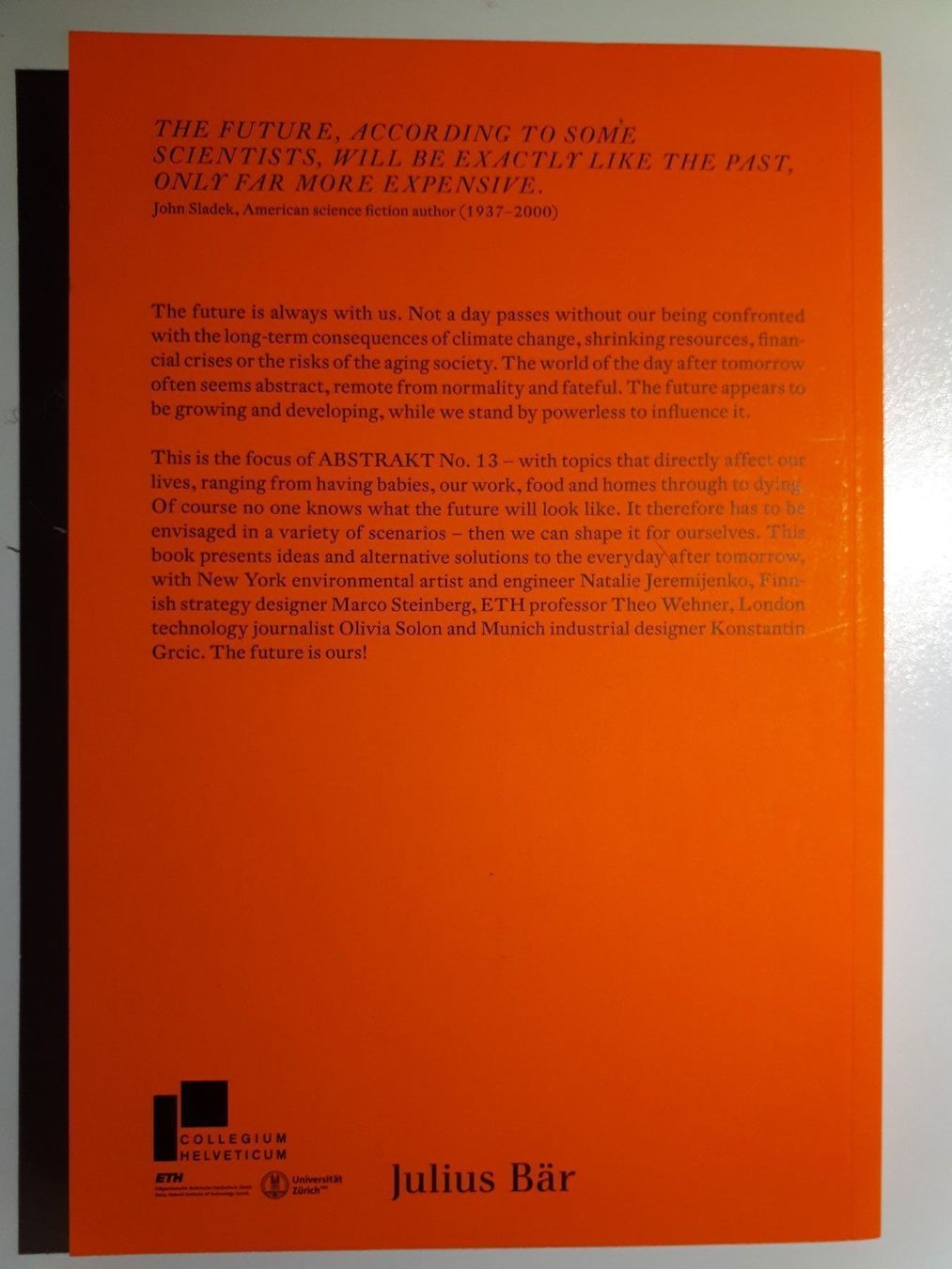 Libri: Abstract No. 13 – The Future is ours – Usato da Dietikon venduto da Buchantiqdietikon 1