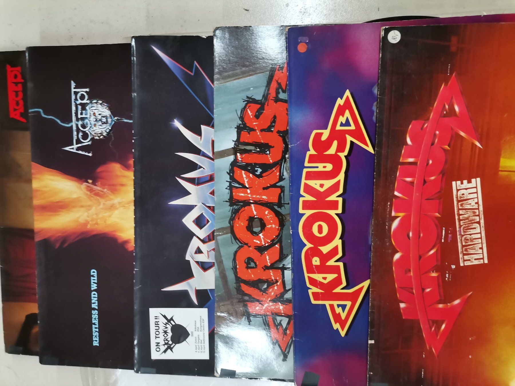 Dischi in vinile: Kollektion Rock LP  70-90 – Usato da Kleindöttingen venduto da Katze99 7