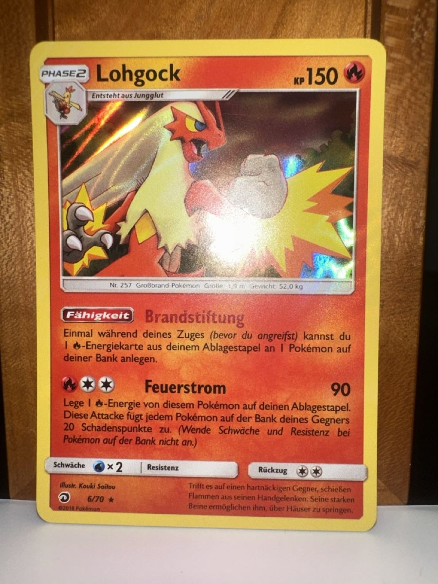 Pokémon Carte collezionabili: POKÉMON / Lohgock / Holo – Usato da Herzogenbuchsee venduto da TCG-High-Quality 2
