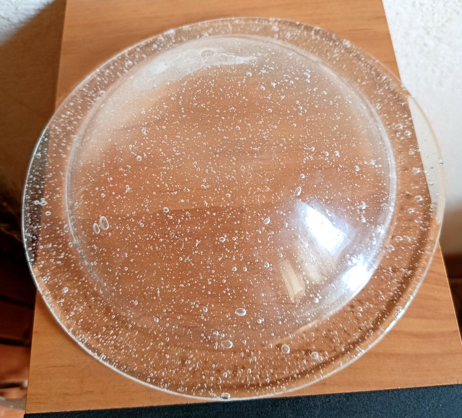 Gläser: Glasschale mit Blasenstruktur / Bubbled Glass – Gebraucht aus Bern von Delphin77 3