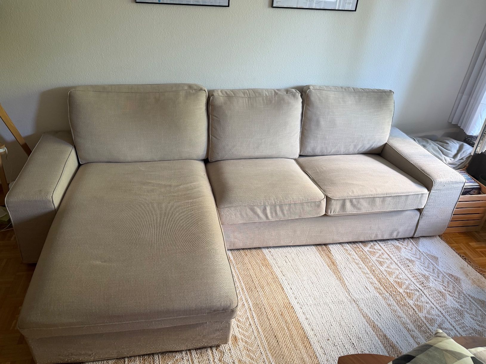 Divani: Gemütliches Sofa, Beige – Usato da Zürich venduto da scottsmile 1
