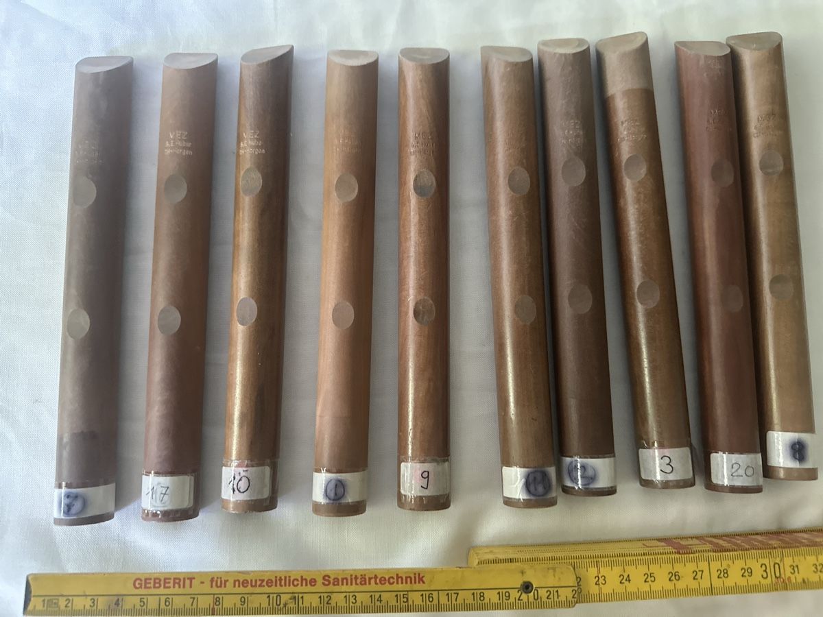 Strumenti musicali: 10 Holzflöten-Set von G.E. Huber, Horhen, VEZ  – Usato da Zürich venduto da Chaeffeler 5