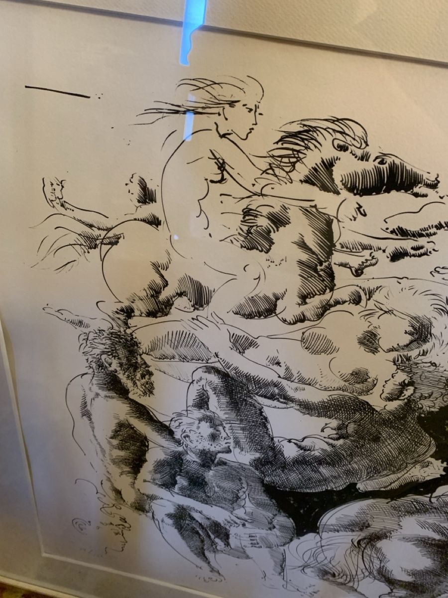 Grafica & Litografie: Hans Erni Lithographie – Usato da Wolfhalden venduto da SecondAntique 1