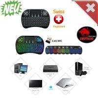 2.4GHz Wireless Tastatur QWERTZ Deutsch Keyboard Touchpad