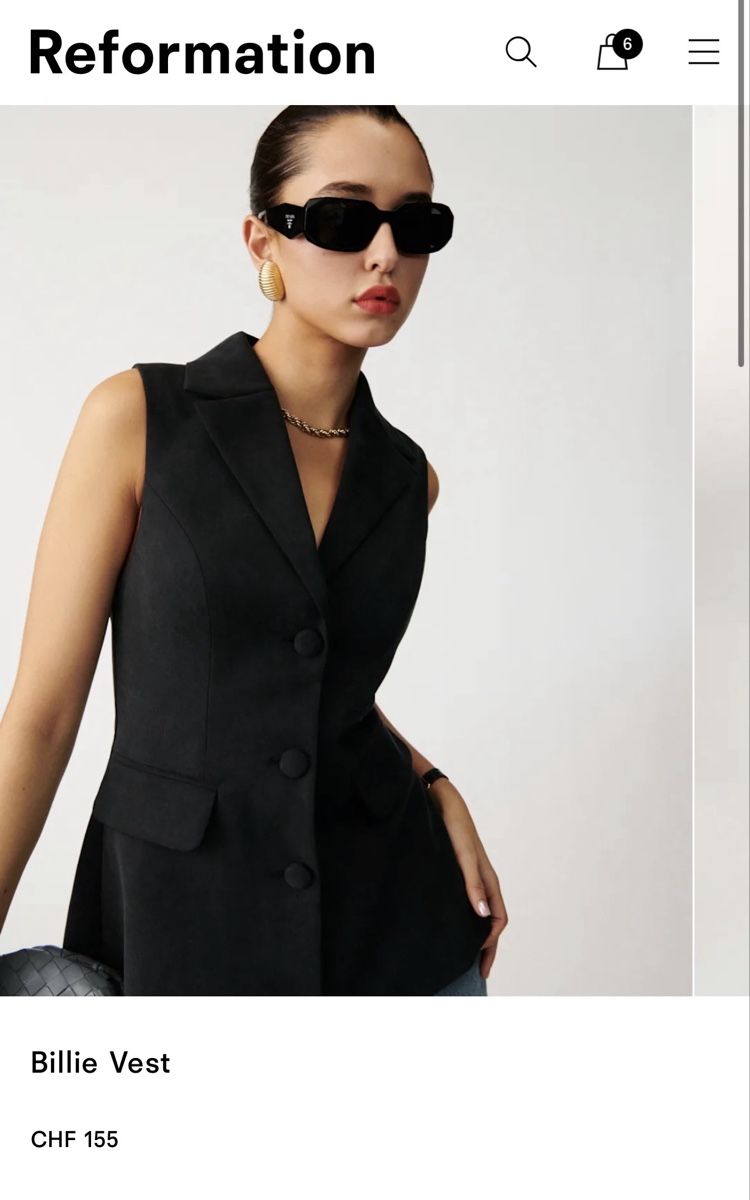 Reformation Gilet & Giacche senza maniche: Reformation Vest – Nuovo e nell'imballaggio originale da Birrhard venduto da nsalse 3
