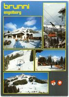 Engelberg - 5 Bild AK Brunni