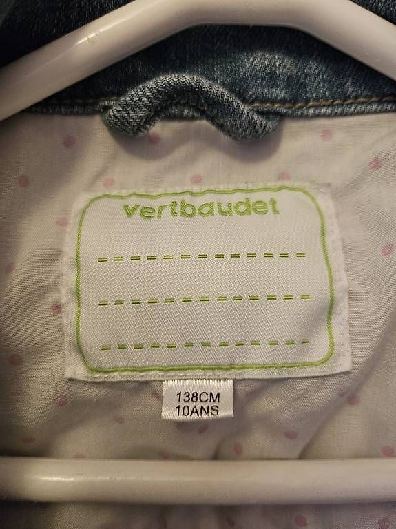 Vertbaudet Giacche & Cappotti: Veste jeans 8-10 ans verbaudet – Usato da Fully venduto da cvivi75 2