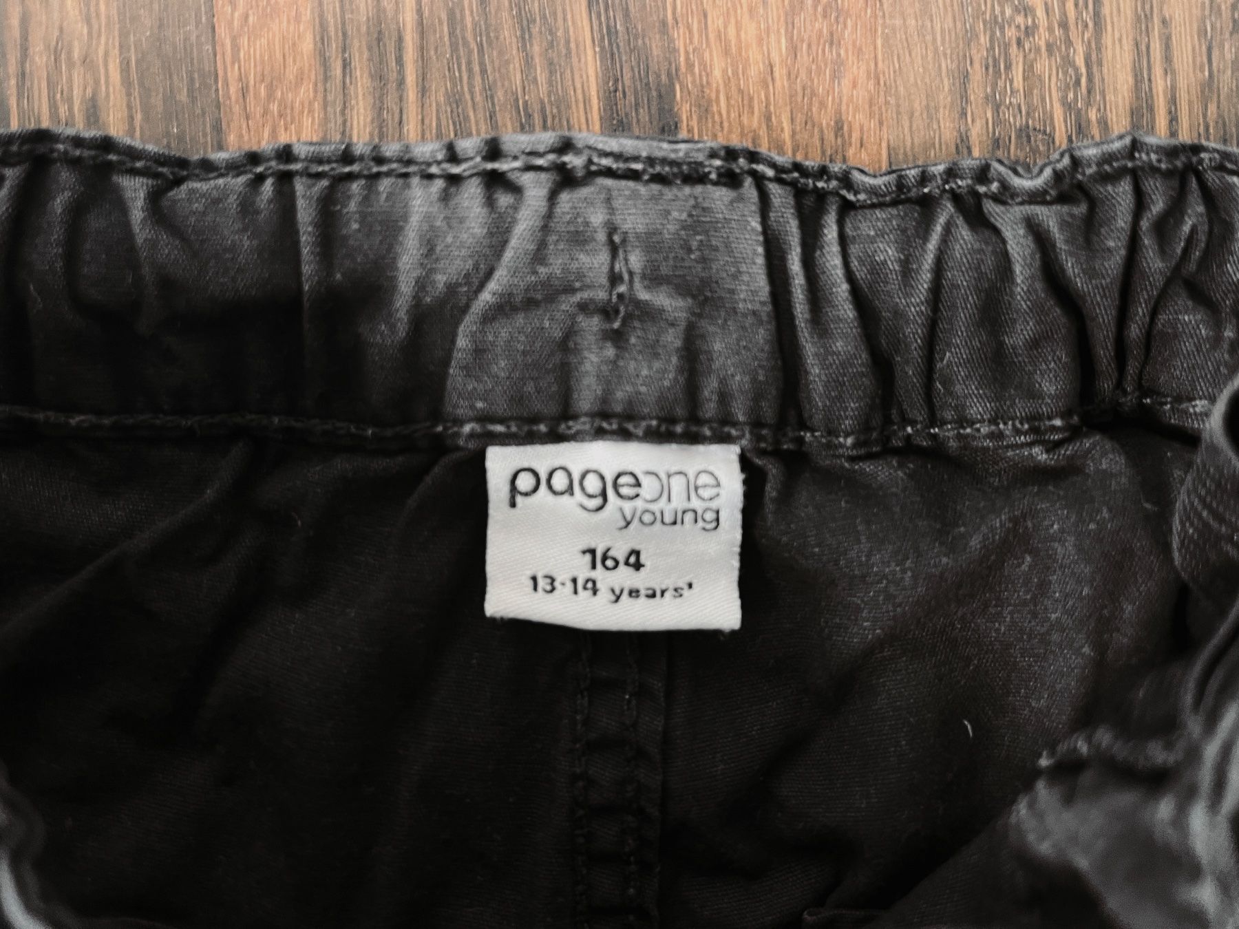 Pantaloni: Cargohose schwarz, Gr. 164, pageone young – Usato da Beinwil am See venduto da Fgrisch 2