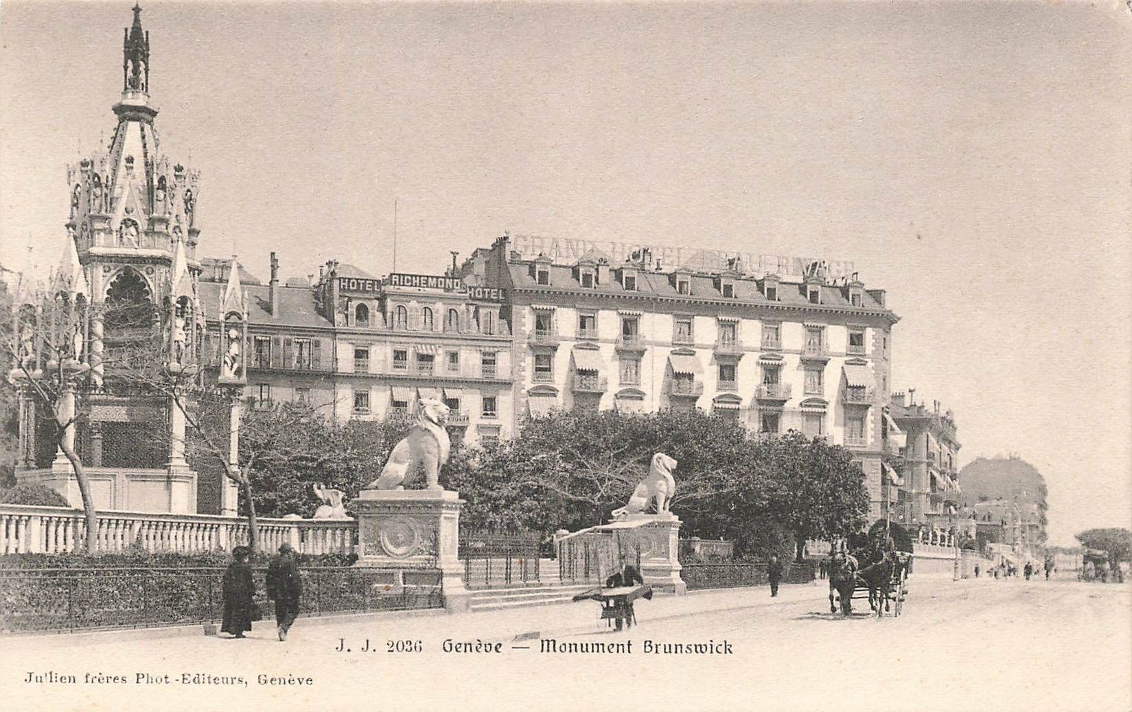 Cartoline postali: Geneve – Usato da Biasca venduto da Blenio71