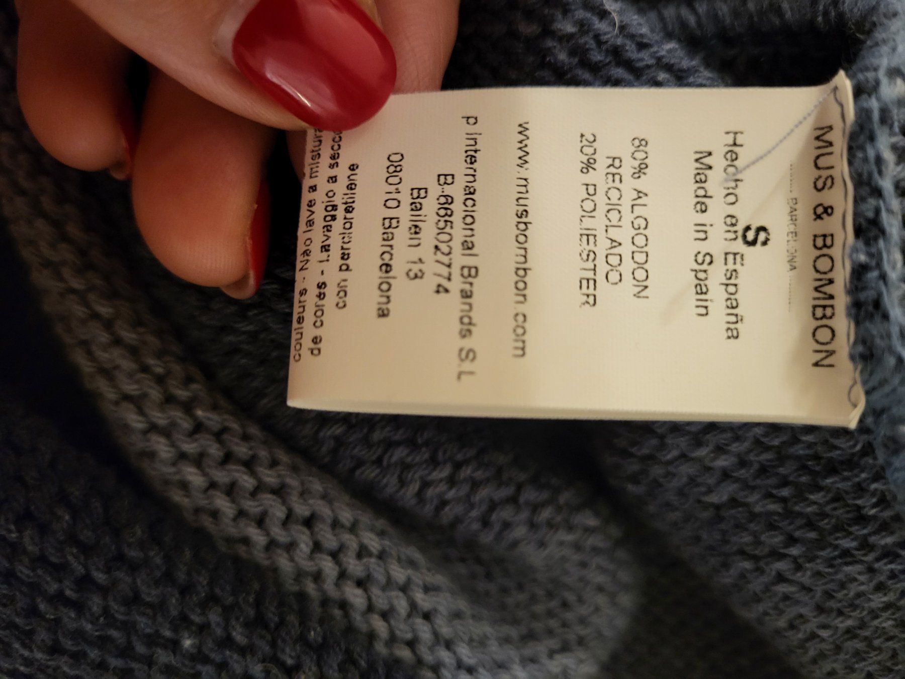 Kleider: Strick - Kleid MUS & BOMBON Lang Grösse S – Neu (gemäss Beschreibung) aus Zürich von Roberto040 6