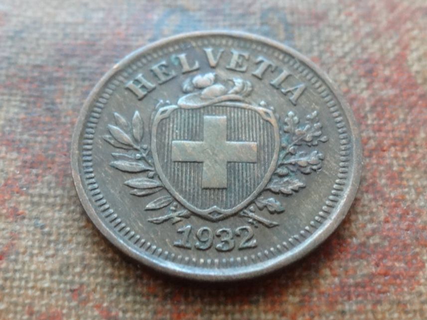 Toutes les monnaies: 1 Rp. 1932   (A) – D'occasion à Romanel-sur-Lausanne par Swift13