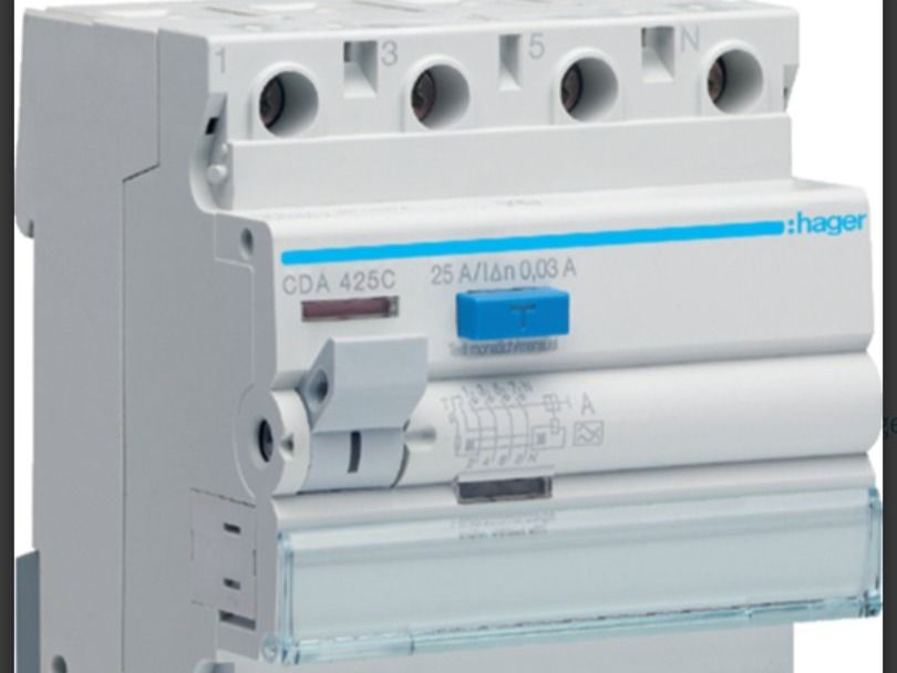 Hager CDA 425C Fehlerstrom Schutzschalter 4P 25 A | Kaufen auf Ricardo