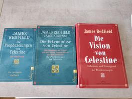 James Redfield Bücher-Set: "Celestine" 3 Teile, gebraucht