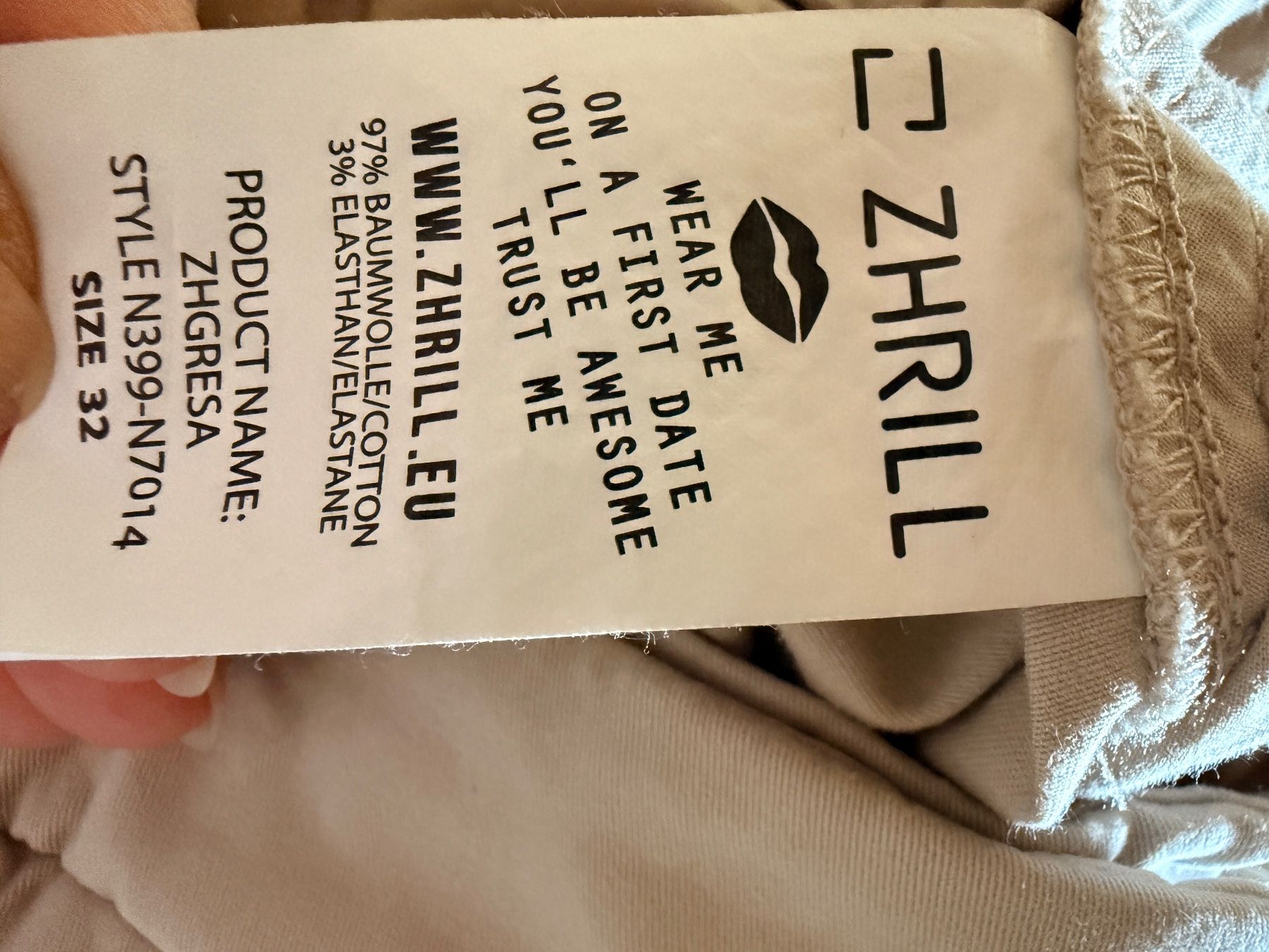 Pantaloni: Stoffhose von Zhrill – Nuovo (secondo la descrizione) da Mastrils venduto da Laura8sevilla 5