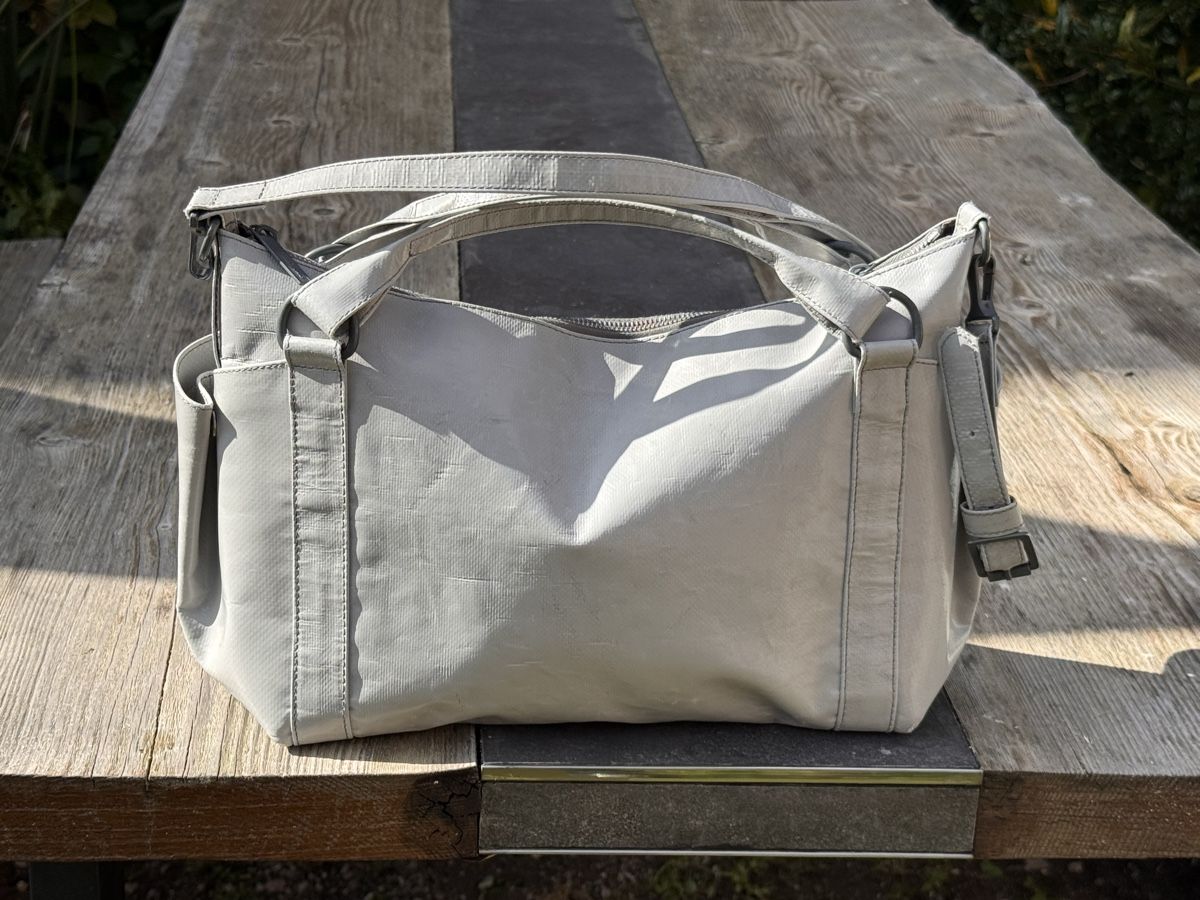Freitag Borse da donna: Freitag F120 Austen hell grau – Usato da Arsiè venduto da Marydema76 1