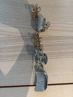 Hair Clips Set Silver Gold Metal Various Styles New