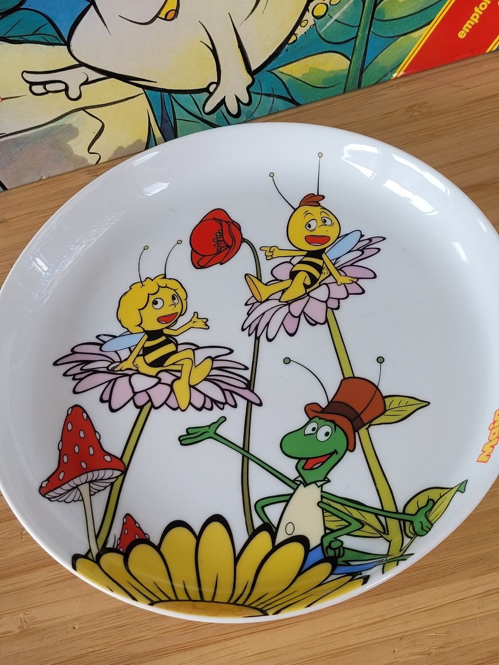 Giocattoli: LP und Kinderteller Biene Maja Vintage  – Usato da Buttikon SZ venduto da Renco 1