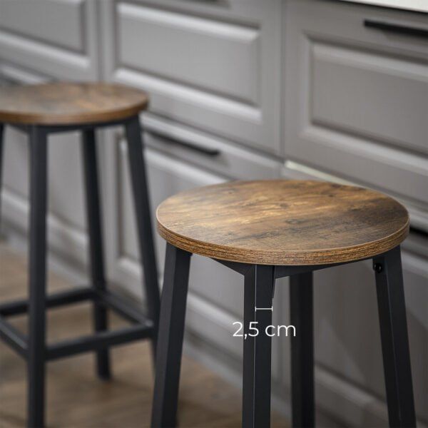 2er Set Barhocker Barstühle Küchenhocker 7