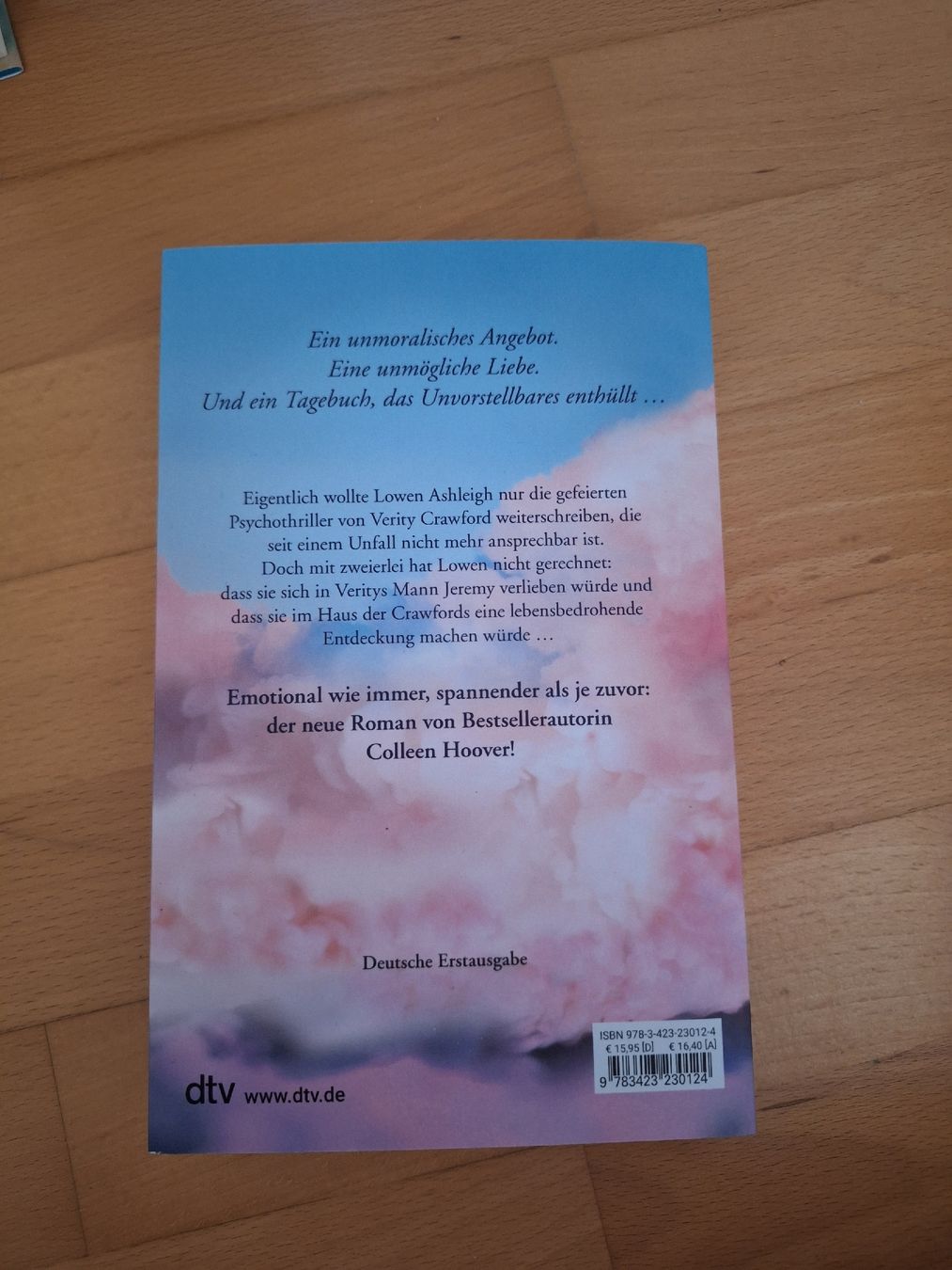 Bücher: Roman "Verity" von Colleen Hoover  – Neu (gemäss Beschreibung) aus Niederrohrdorf von Rompo 1