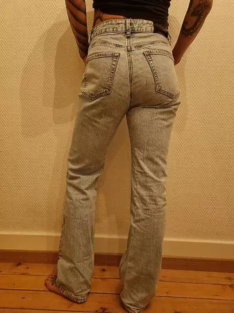 high waist Jeans von Stradivarius, Grösse 38