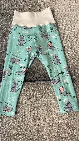 Maus Müsli Leggings Gr. 80 Neu