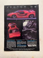 Vector W8 Twin Turbo 1991 A4-Prospekt