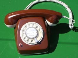 TELEFON VINTAGE MIT WÄHLSCHEIBE