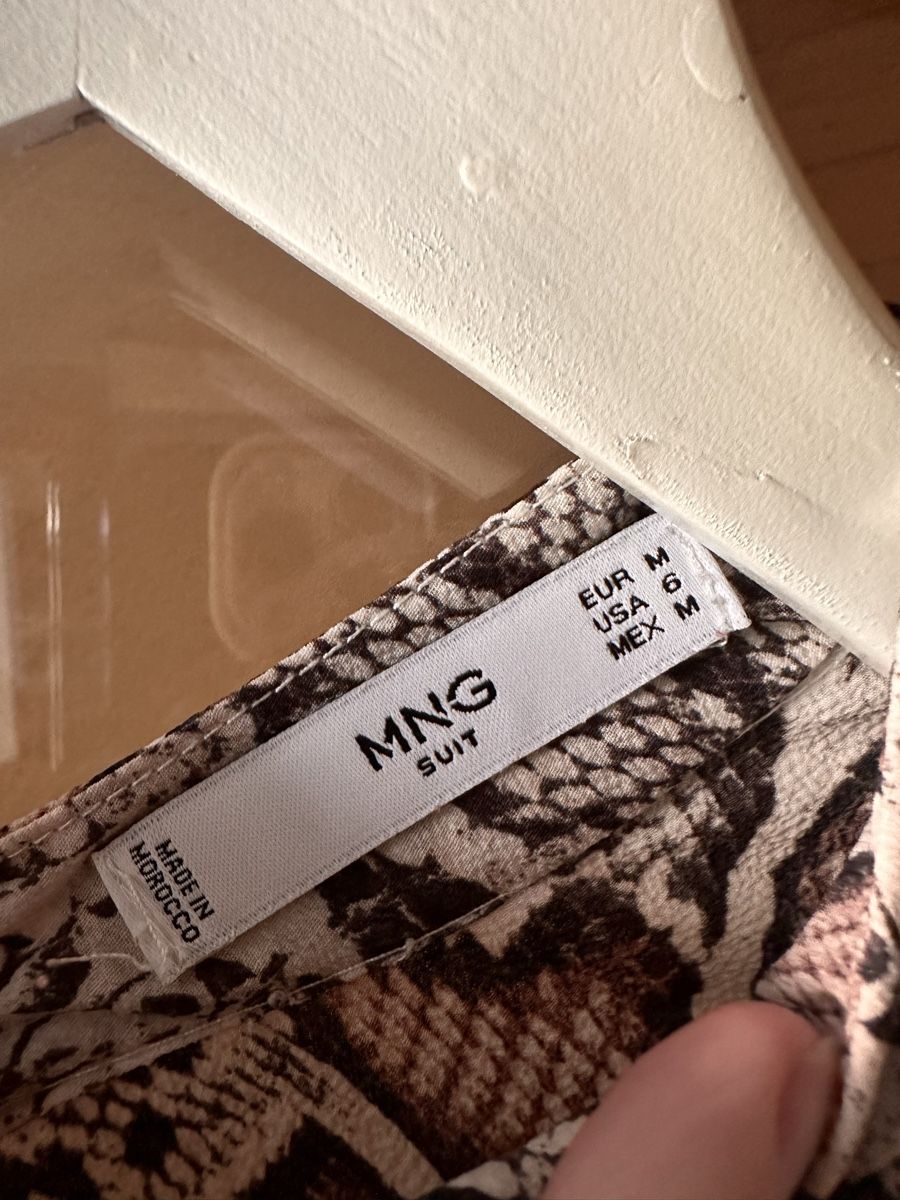Mango Kleider: Tiered Leo Dress mit Band – Gebraucht aus Zürich von BettinaMarie2308 2