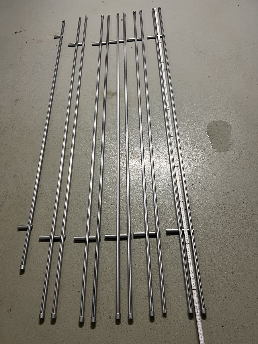 Tende: Vorhangstange/Gardinenstange 2- Läufig – Usato da Tobel venduto da honda955 1