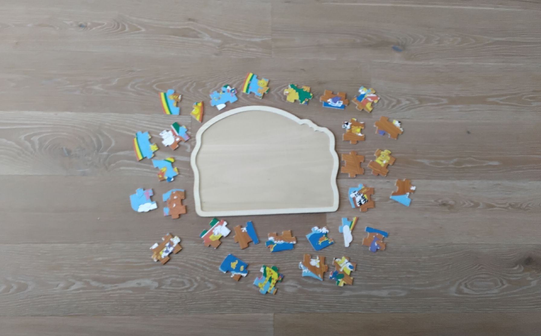 Puzzles: Puzzle Arche Noah Kleinkinder ab 2 Jahren – Gebraucht aus Rothrist von Playboater 1