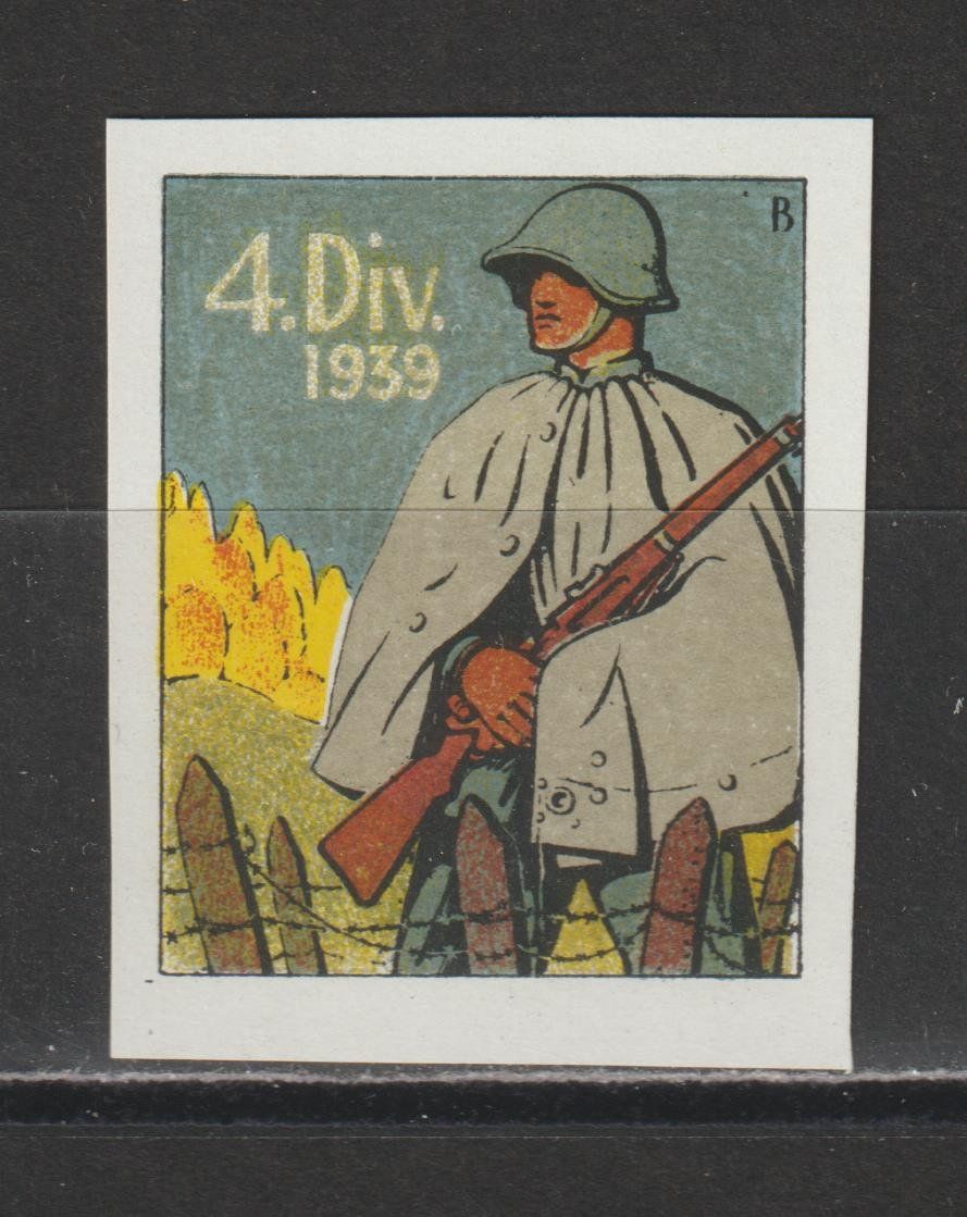 Alle Briefmarken: Kommandostäbe Nr. 34/2 ** – Gebraucht aus Siebnen von Fstaehli